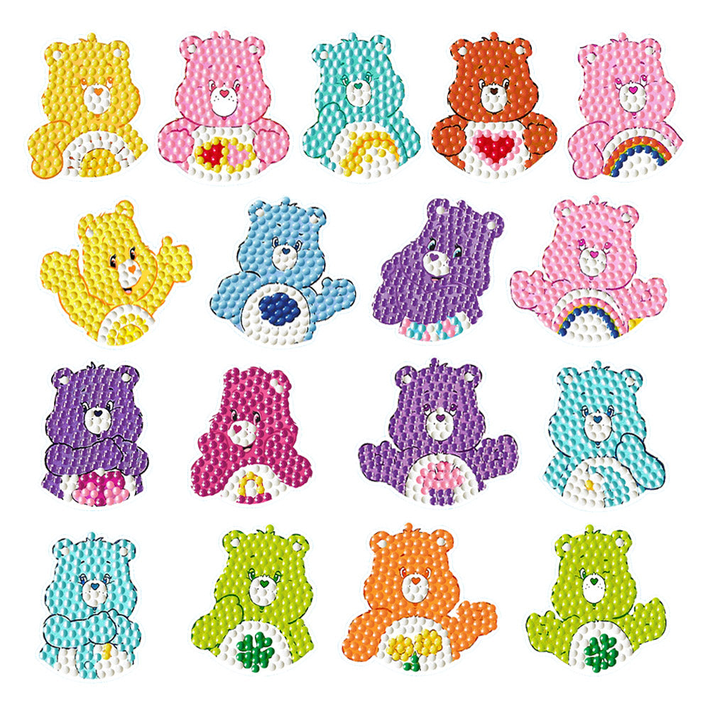 DIAMOND PAINTING TROETELBEER STICKER (17 PCS/SET)