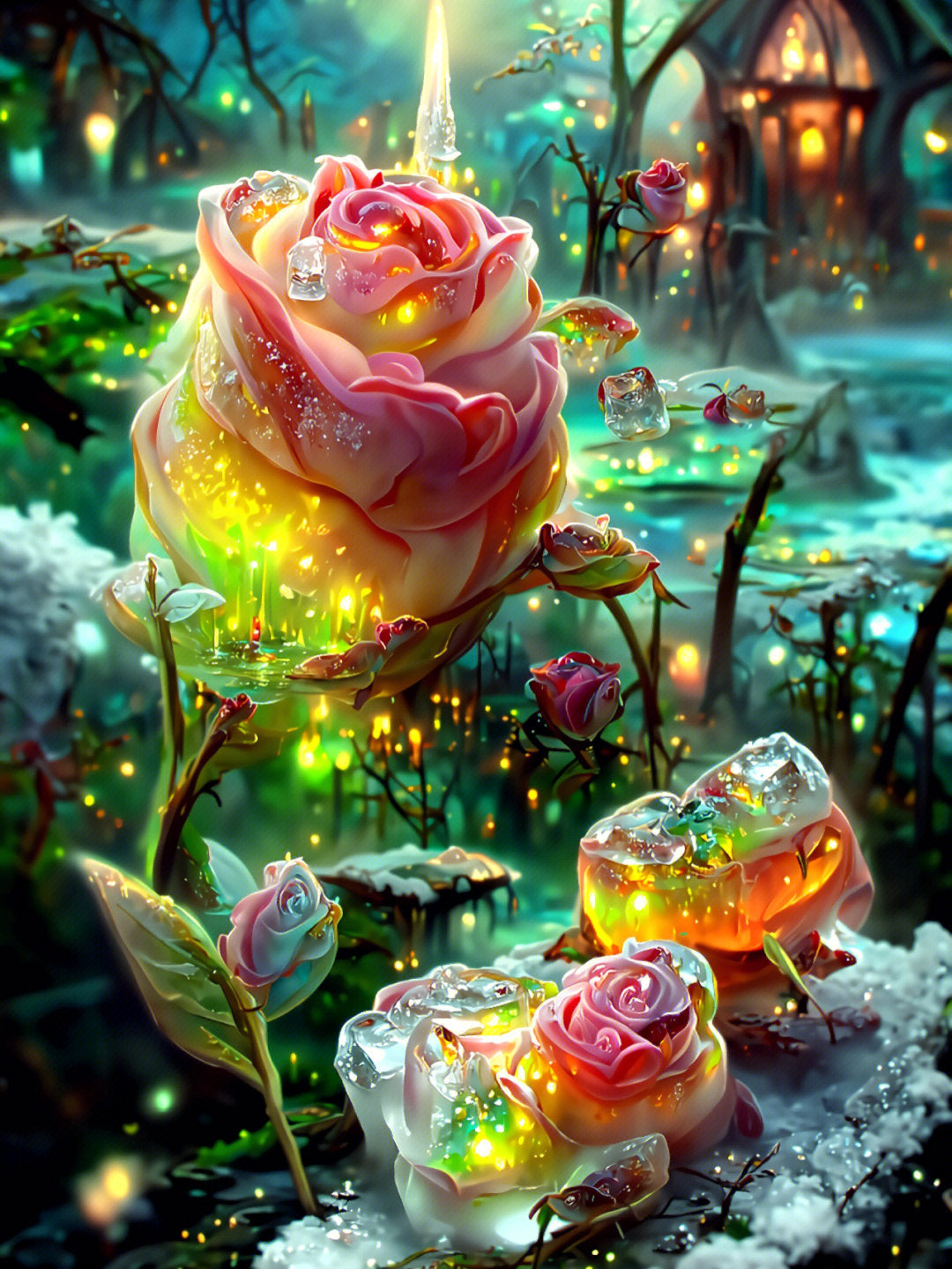 Doe-het-zelf 5D Diamond Painting Kits voor Beginners - Ronde Volledige Druk Bloemen Kunst Doe-het-zelf 5D Diamond Painting Kits voor Beginners - Ronde Volledige Druk Bloemen Kunst