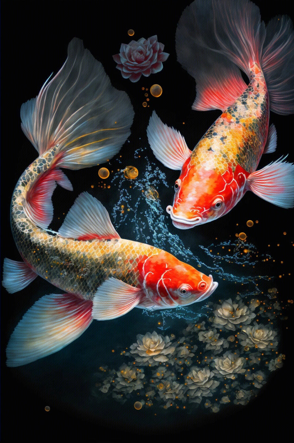 Twee Koi